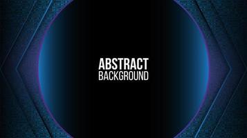 Abstract technology frame design vector