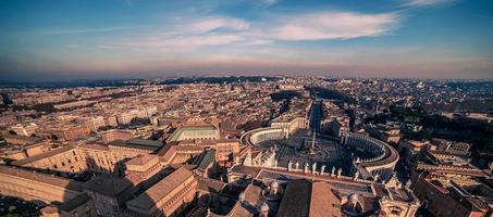 AVatican City and Rome, Italy. St. Peter's Square