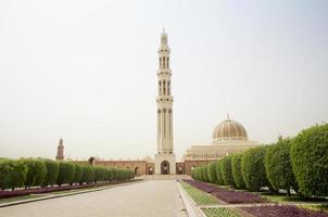Oman. Great mosque of Sultan Qaboos. photo