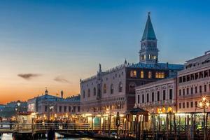 Venice, Grand canal and The Saint Mark's Square