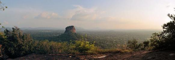 Sigiriya Rock Fortress Panorama from Pidurangala photo