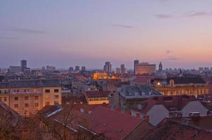 Zagreb cityscape, Croatia photo