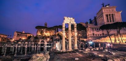 Rome, Italy: The Roman Forum and Old Town