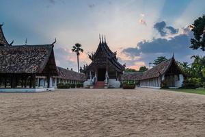 Wat Ton Kain, Old wooden temple in Chiang Mai Thailand.
