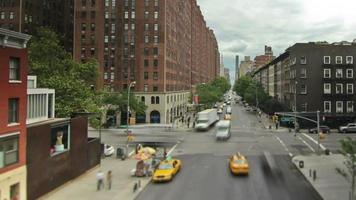 Pan des rues de la ville de New York video