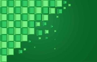 Green Blocks background vector