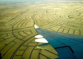 Aerial view of United Arabic Emirates