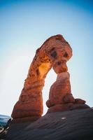 arco de piedra en utah foto