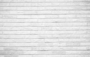 White brick wall texture photo