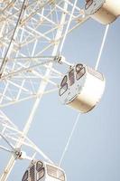 White Ferris wheel photo