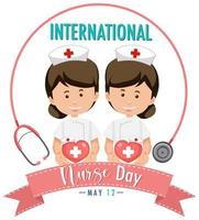 International Nurse Day vector