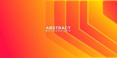 Geometric Orange Yellow Shape Abstract Background vector