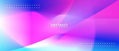 Overlapping Brights Shapes Abstract Background Banner vector