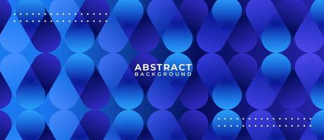 Blue Gradient Capsule Shape Abstract Background vector