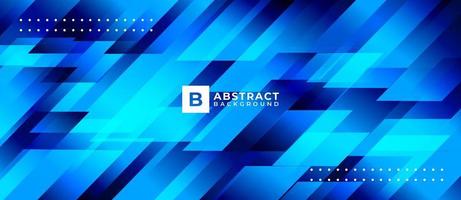 Blue Geometric Shape Abstract Background vector