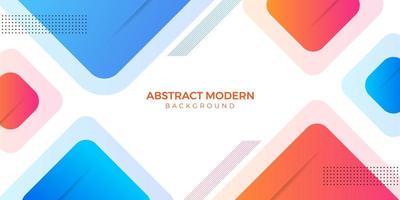 diseño de formas geométricas modernas abstractas con estilo vector