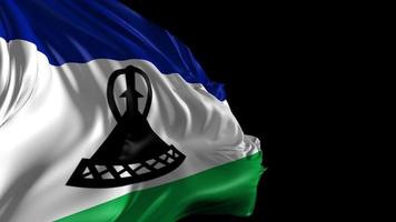 Flagge von Lesotho video