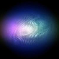 Abstract glowing halftone dots background vector