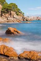 detalle de la costa española foto