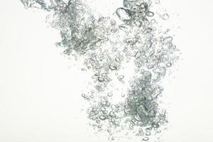 Bubbles in the water photo