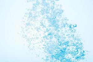 burbujas en el agua foto
