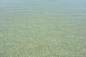 Clear water of the sea photo