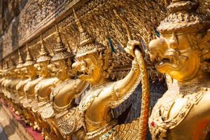 Golden Garuda of Wat Phra Kaew at Bangkok, Thailand