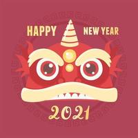 Chinese New Year celebration banner vector