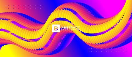 Liquid Color Blend Fluid Gradient Web Background vector