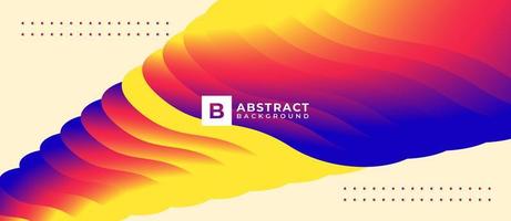 Modern Abstract Multicolored Flow Liquid Web Background vector