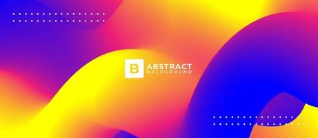 Liquid Shape Modern Abstract Background Banner vector