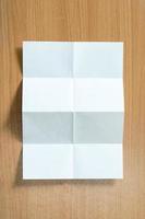 Isolated white paper background photo