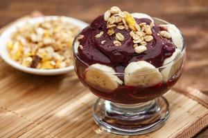 Acai in the bowl