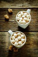 cocoa with marshmallows photo