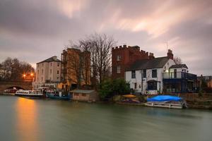 River Thames in Oxford. photo