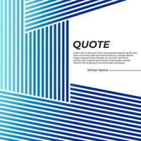 Banner for quote with gradient vector