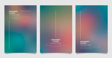 Gradient cover collection vector