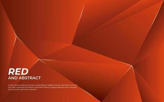 Abstract ed and glossy background vector