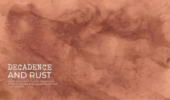 Decadence and rust background vector