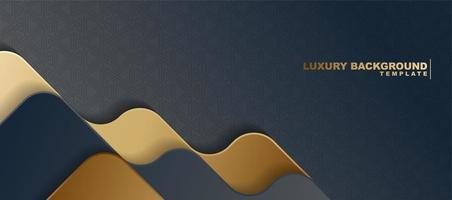 Elegant abstract wave background vector