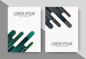 Modern abstract covers vector