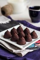 candy chocolate truffles photo