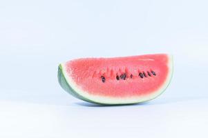 Watermelon on white background photo