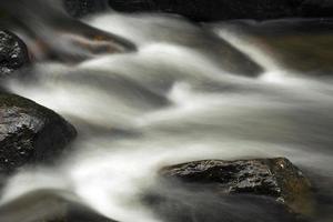 Small rapids, Sugar River, Newport, New Hampshire, long exposure photo