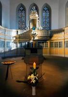 Bach Church in Arnstadt, interior; Thuringia, Germany