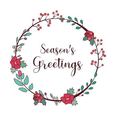 Seasons Greetings Vector Art, Icons, and Graphics for Free Download