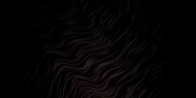 textura de vector marrón oscuro con curvas.