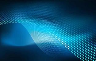 Modern Abstract Blue Halftone Background vector