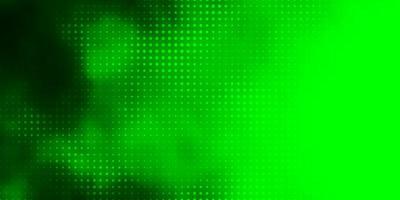 Green pattern with spheres. vector