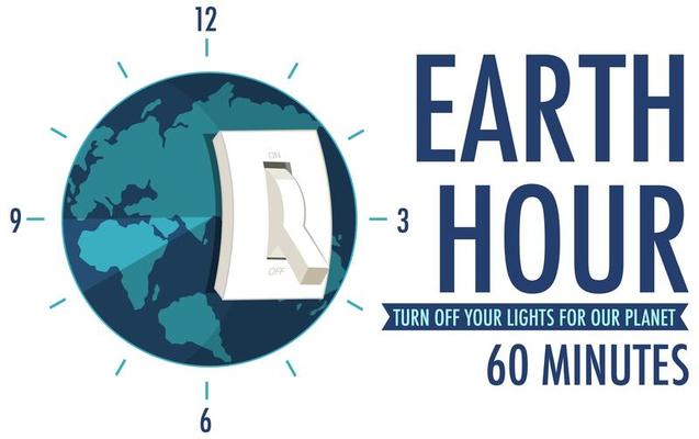 Earth Hour campaign poster